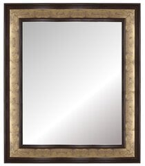 Зеркало Bari 40x50 см, цвет золото/коричневый цена и информация | Зеркала | pigu.lt