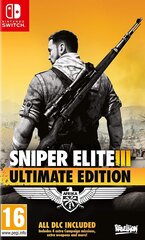 Sniper Elite 3 - Ultimate Edition (Switch) цена и информация | Компьютерные игры | pigu.lt