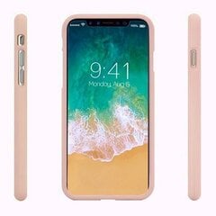 Супер тонкий чехол-крышка с матовой поверхностью Mercury для Apple iPhone 11 Pro Max (6.5"), песочно розовый цена и информация | Чехлы для телефонов | pigu.lt