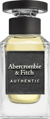 Туалетная вода для мужчины Abercrombie & Fitch Authentic EDT Man  50 ML цена и информация | Мужские духи | pigu.lt