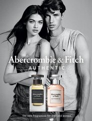 Туалетная вода для мужчины Abercrombie & Fitch Authentic EDT Man  50 ML цена и информация | Мужские духи | pigu.lt