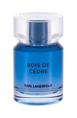 Мужская парфюмерия Bois de Cèdre Lagerfeld (50 ml) цена и информация | Мужские духи | pigu.lt