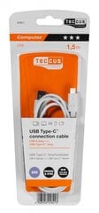 Кабель VIVANCO USB C - Lightning, 1.0 м цена и информация | Кабели и провода | pigu.lt