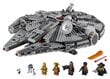 75257 LEGO® Star Wars Millennium Falcon kaina ir informacija | Konstruktoriai ir kaladėlės | pigu.lt