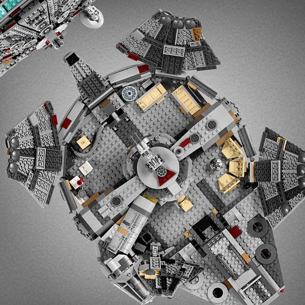 75257 LEGO® Star Wars Millennium Falcon kaina ir informacija | Konstruktoriai ir kaladėlės | pigu.lt