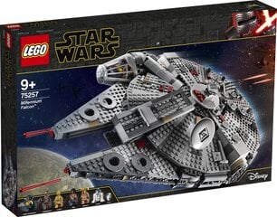 75257 LEGO® Star Wars Episode IX Millennium Falcon цена и информация | Конструкторы и кубики | pigu.lt