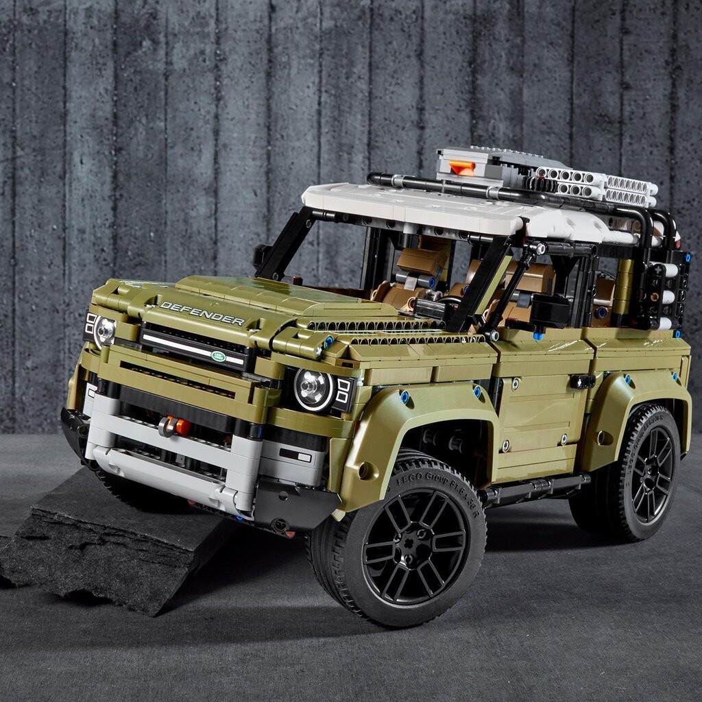 42110 LEGO® Technic Land Rover Defender цена и информация | Konstruktoriai ir kaladėlės | pigu.lt