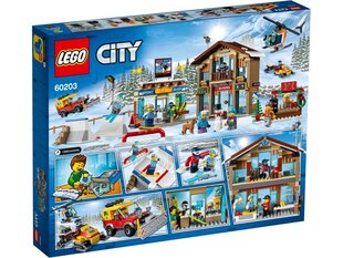 60203 LEGO® City Town Курорт лыжного катания цена и информация | Конструкторы и кубики | pigu.lt