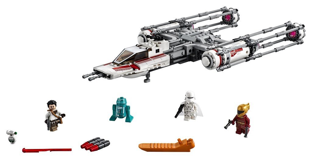 75249 LEGO® Star Wars Sukilėlių Y-Wing Starfighter kaina ir informacija | Konstruktoriai ir kaladėlės | pigu.lt