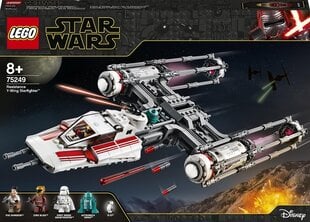 75249 LEGO® Star Wars Episode IX Повстанцев Y-Wing Starfighter цена и информация | Конструкторы и кубики | pigu.lt