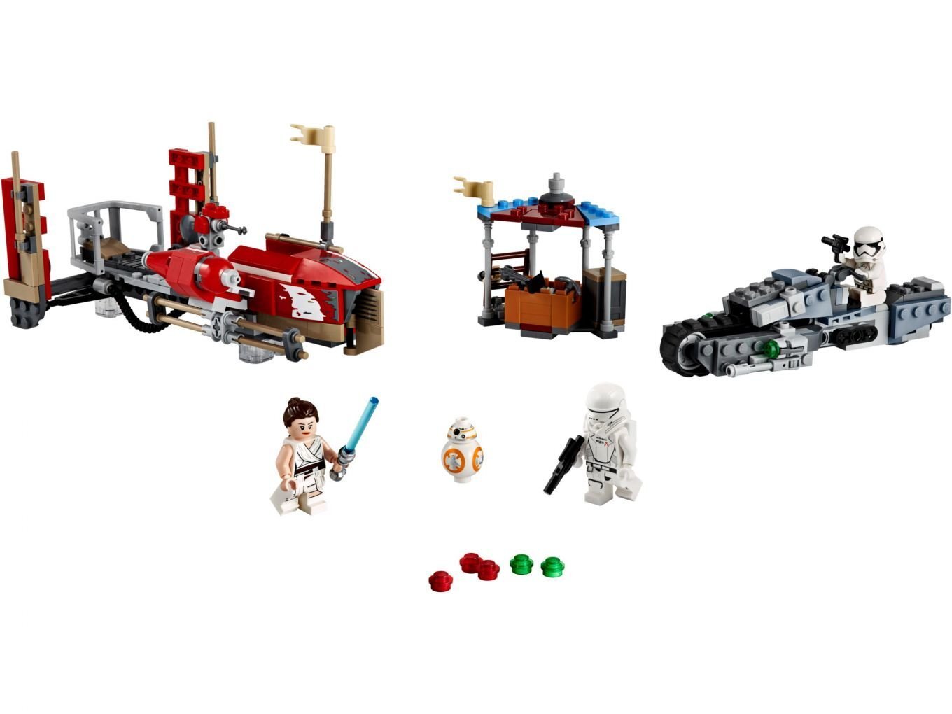 75250 LEGO® Star Wars Pasaana skraidyklių gaudynės kaina ir informacija | Konstruktoriai ir kaladėlės | pigu.lt