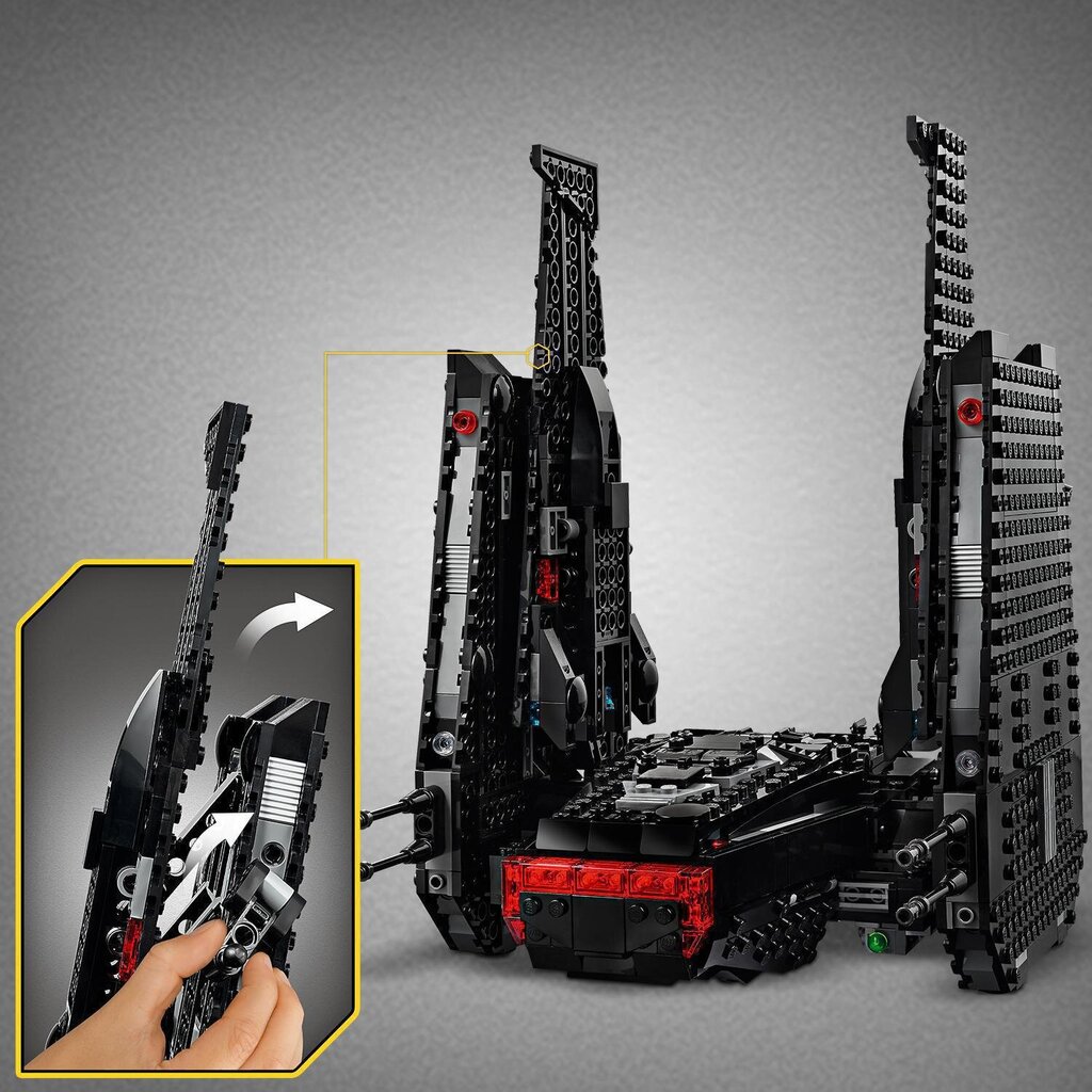 75256 LEGO® Star Wars Kylo Ren skraidyklė kaina ir informacija | Konstruktoriai ir kaladėlės | pigu.lt