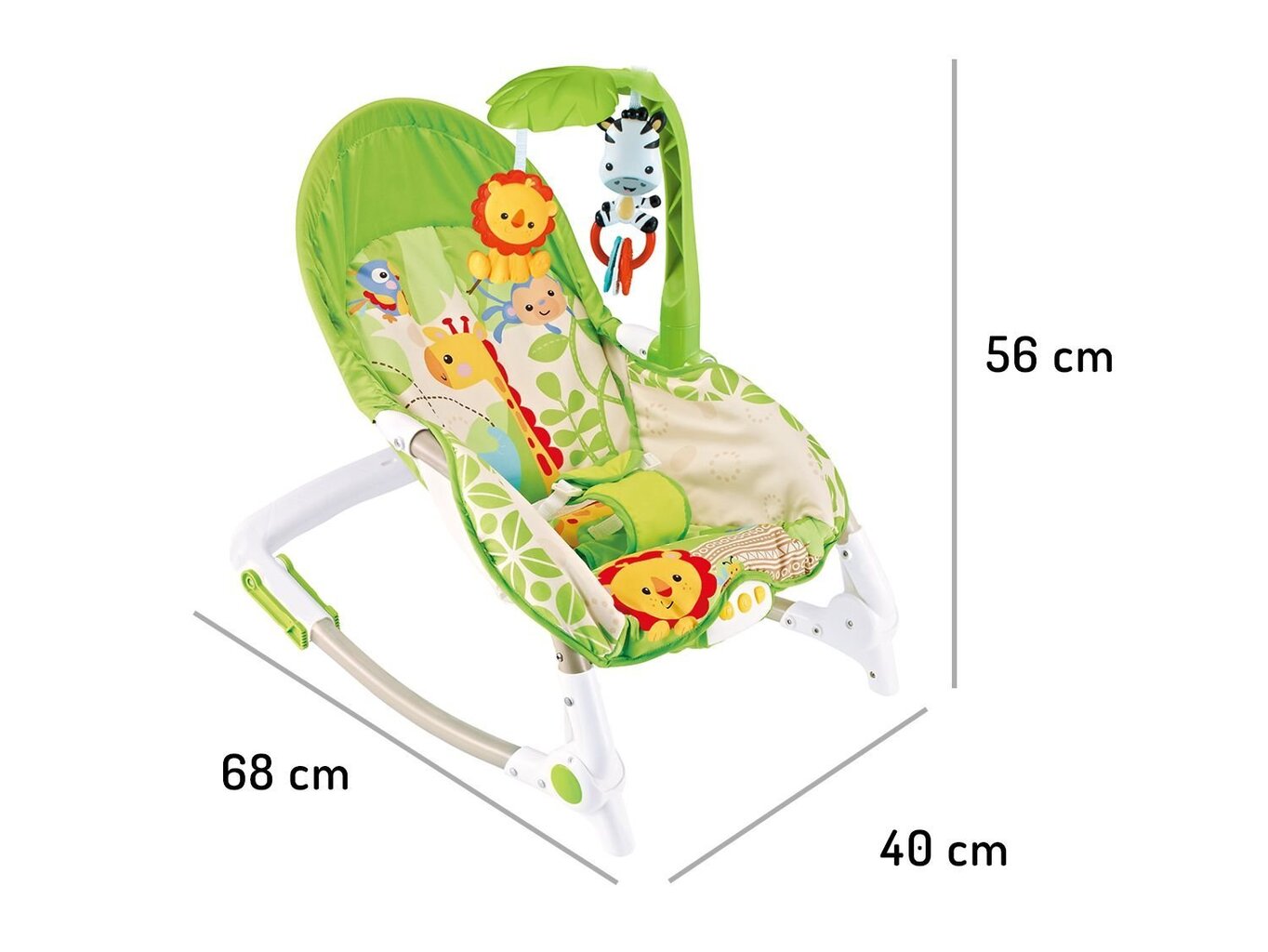 Gultukas - sūpuoklė EcoToys 88945 kaina ir informacija | Gultukai ir sūpynės | pigu.lt