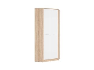 Угловой шкаф Nepo Plus SZFN2D, цвета дуба/белый цена и информация | Шкафы | pigu.lt