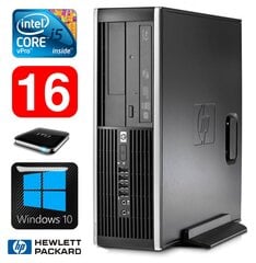 HP 8100 Elite SFF i5-650 16GB 1TB DVD WIN10 цена и информация | Stacionarūs kompiuteriai | pigu.lt