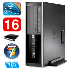 HP 8100 Elite SFF i5-650 16GB 1TB DVD WIN7Pro kaina ir informacija | Stacionarūs kompiuteriai | pigu.lt