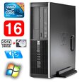 HP 8100 Elite SFF i5-650 16GB 240SSD+1TB DVD WIN7Pro