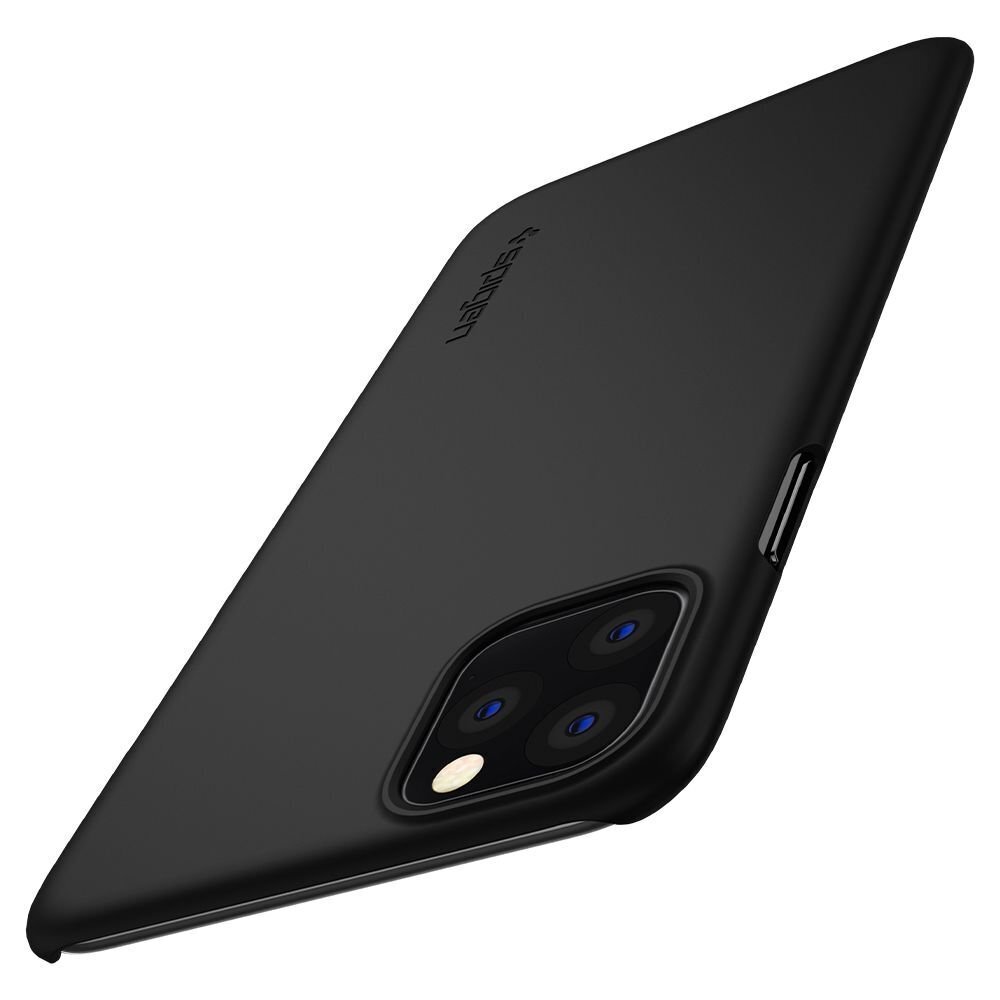 Dėklas Spigen skirtas iPhone 11, juoda kaina ir informacija | Telefono dėklai | pigu.lt