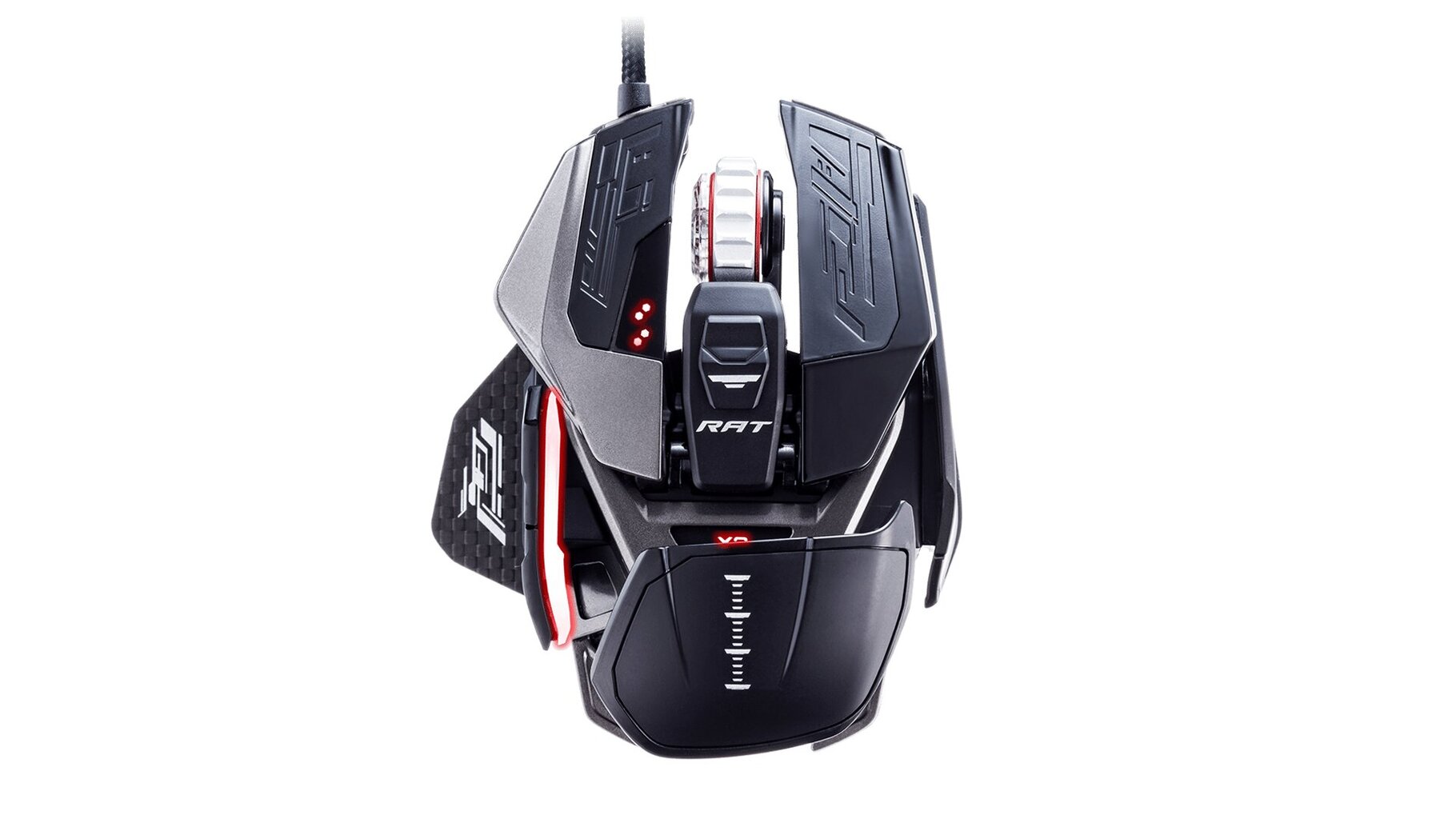 Mad Catz R.A.T. X3 Black (MR05DCINBL001-0) kaina ir informacija | Pelės | pigu.lt