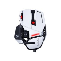 Mad Catz R.A.T. 6+ White (MR04DCINWH000-0) цена и информация | Мыши | pigu.lt