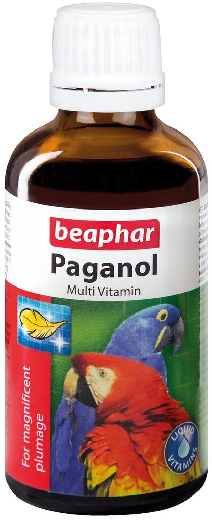 Vitaminai paukščiams Beaphar Paganol цена и информация | Lesalas paukščiams | pigu.lt