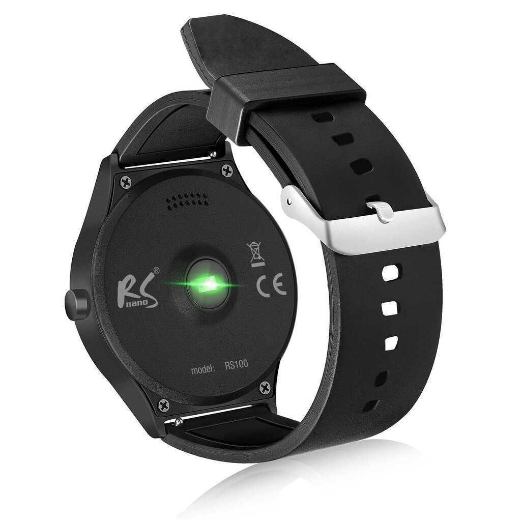 Maclean RS100, Black kaina ir informacija | Išmanieji laikrodžiai (smartwatch) | pigu.lt