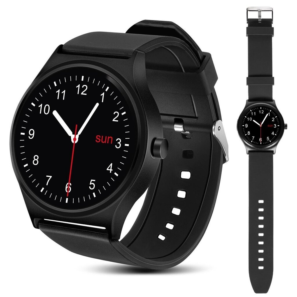 Maclean RS100 Black цена и информация | Išmanieji laikrodžiai (smartwatch) | pigu.lt