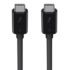 Belkin Thunderbolt 3cc 40Gbps kaina ir informacija | Laidai telefonams | pigu.lt