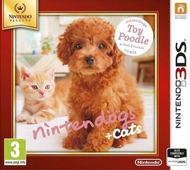 Nintendogs + Cats: Toy Poodle & New Friends, Nintendo 3DS/2DS kaina ir informacija | Kompiuteriniai žaidimai | pigu.lt