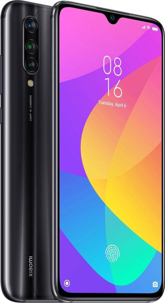 Xiaomi Mi 9 Lite, Dual SIM 6/128GB, Onyx Grey kaina ir informacija | Mobilieji telefonai | pigu.lt