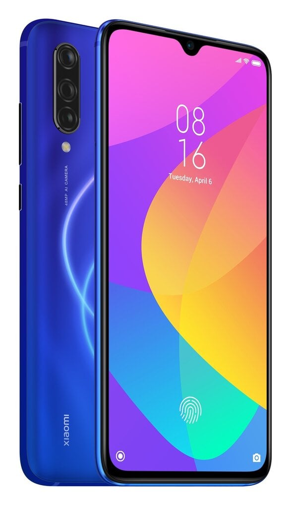 Xiaomi Mi 9 Lite 6/128GB MZB8171EU Aurora Blue kaina ir informacija | Mobilieji telefonai | pigu.lt