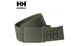 Ремень Helly Hansen Webbing, зеленый | DHHWEBBINGZ цена и информация | Рабочая одежда | pigu.lt