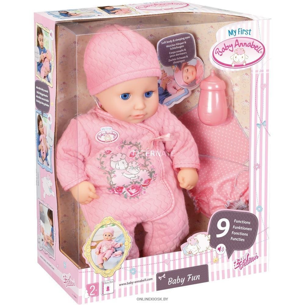 Interaktyvi lėlė Baby Annabell My First Baby цена и информация | Žaislai mergaitėms | pigu.lt