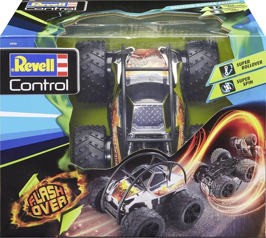 Automobilis su nuotolinio valdymo pultu Revell Ready-to-Run Flash-Over цена и информация | Žaislai berniukams | pigu.lt