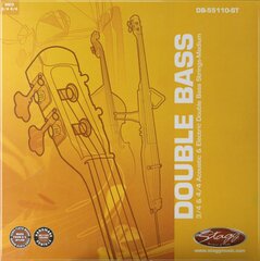 Струны для контрабаса Stagg DB-55110-ST цена и информация | Принадлежности для музыкальных инструментов | pigu.lt