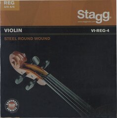 Stygos smuikui Stagg VI-REG-4 kaina ir informacija | Priedai muzikos instrumentams | pigu.lt