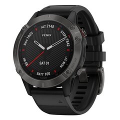 Garmin fenix® 6X Pro Sapphire Carbon Grey DLC/Black цена и информация | Смарт-часы (smartwatch) | pigu.lt