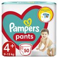 Sauskelnės-kelnaitės PAMPERS Pants JP, dydis 4+, 9-15 kg, 50 vnt.