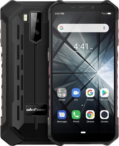 Ulefone Armor X3, 32 GB, Dual SIM, Black kaina ir informacija | Mobilieji telefonai | pigu.lt