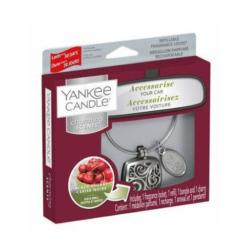 Yankee Candle kvapas automobiliui Black Cherry kaina ir informacija | Autochemija | pigu.lt