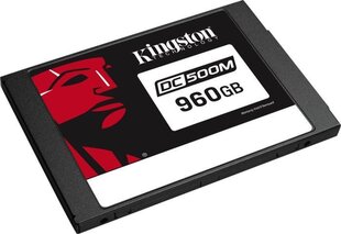 Твердотельный накопитель Kingston DC500, 2.5", 960 GB, Serial ATA III, TLC цена и информация | Внутренние жёсткие диски (HDD, SSD, Hybrid) | pigu.lt