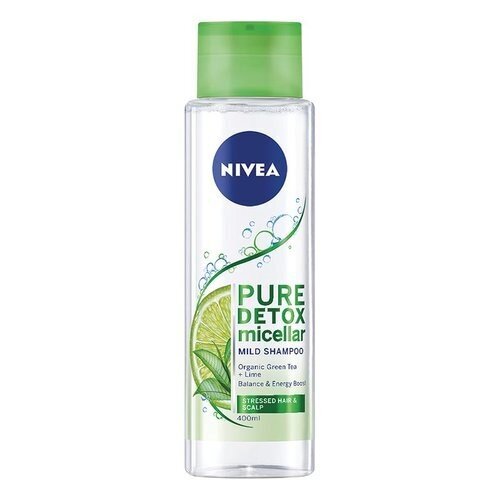 Šampūnas Nivea Pure Detox Micellar Shampoo, 400 ml kaina ir informacija | Šampūnai | pigu.lt