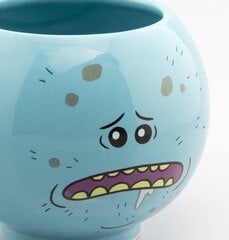 Rick and Morty - Mr. Meeseeks 3D Mug, 480мл цена и информация | Атрибутика для игроков | pigu.lt