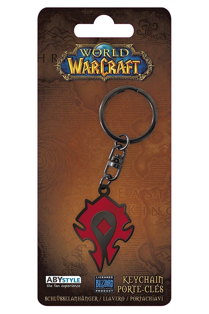 World of Warcraft Horde Metal Keychain kaina ir informacija | Žaidėjų atributika | pigu.lt