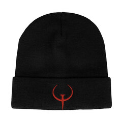 Gaya Beanie: Quake Logo kaina ir informacija | Žaidėjų atributika | pigu.lt