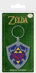 Legend of Zelda - Hylian Shield Rubber Keychain kaina ir informacija | Žaidėjų atributika | pigu.lt