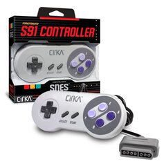 Cirka SNES "S91" Retro Controller цена и информация | Джойстики | pigu.lt