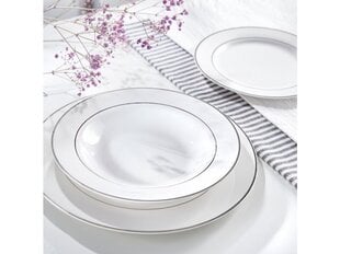 Ambition десертная тарелка Aura Silver, 19 см цена и информация | Посуда, тарелки, обеденные сервизы | pigu.lt