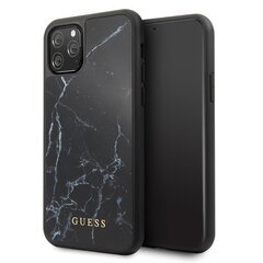 Telefono dėklas Guess, skirtas Apple iPhone 11 Pro, juodas (GUHCN58HYMABK) kaina ir informacija | Telefono dėklai | pigu.lt