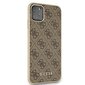 Telefono dėklas Guess GUHCN65G4GB iPhone 11 Pro Max brown hard case 4G Collection цена и информация | Telefono dėklai | pigu.lt